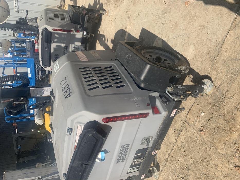 2019 Wacker Neuson LTV6L-MH Wacker Neuson LTV6L Mobile Light Tower w/Fuel Level Sensor Installed