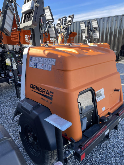2025 Generac MLTS-4 Diesel, Mitsubishi L2E, 7.1 hp @1800 rpm, Flex Switch 120V Input, Powerzone Controller, (4) 320W LED Lights, 4kW Generator, 39.9 Gal Fuel Tank, 2" Ball, T3, ES Decals