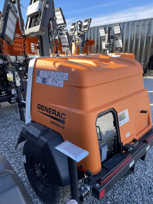 2025 Generac MLTS-4 Diesel, Mitsubishi L2E, 7.1 hp @1800 rpm, Flex Switch 120V Input, Powerzone Controller, (4) 320W LED Lights, 4kW Generator, 39.9 Gal Fuel Tank, 2" Ball, T3, ES Decals