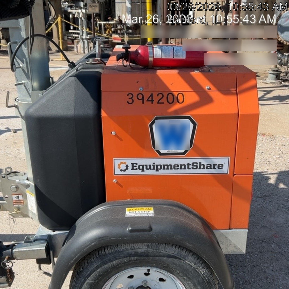 2024 Wanco WLTT-4MM4K Diesel, Deep Sea Controller, Shore Power Plug, Auto Start, (4) 350W LED Floodlights, 4kW Generator, 60 Gal Fuel Tank, 2" Ball, T3