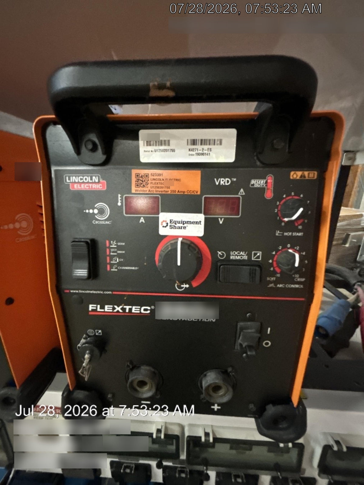 2025 LINCOLN ELECTRIC FLEXTEC 350X