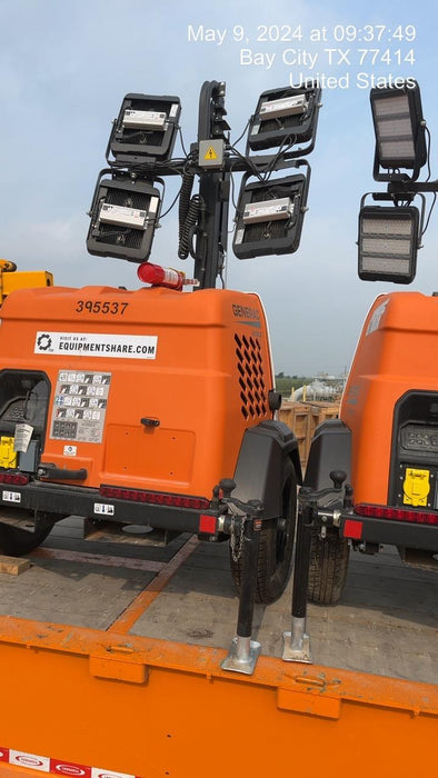 2024 Generac MLT2 Diesel, Flex Switch 120V Input, Powerzone Controller, 
(4) 320W LED Lights, 4kW Generator, 39.9 Gal Fuel Tank, 2" Ball, T3