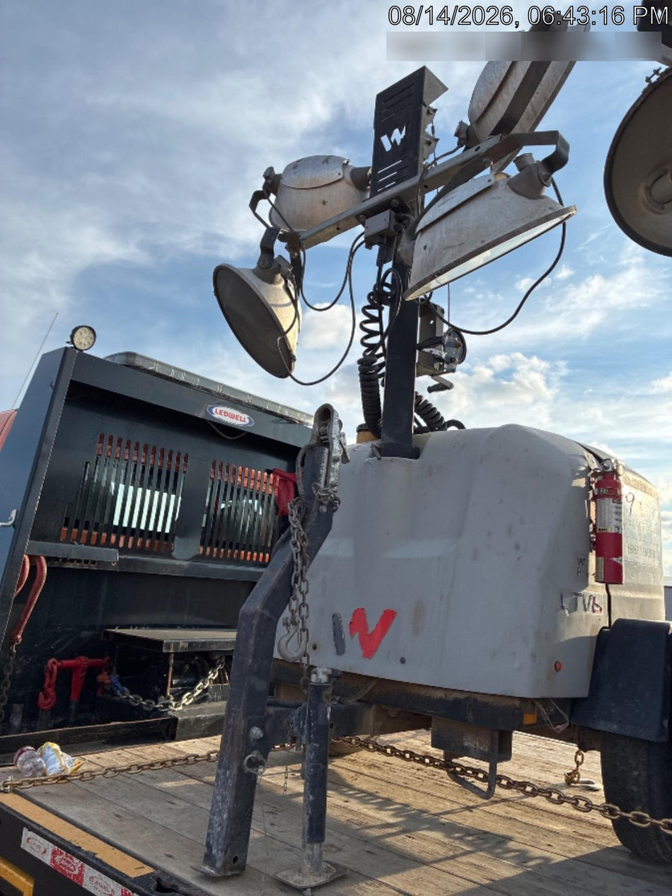 2018 Wacker Neuson LTV6L-MH Wacker Neuson LTV6L Mobile Light Tower w/Fuel Level Sensor Installed