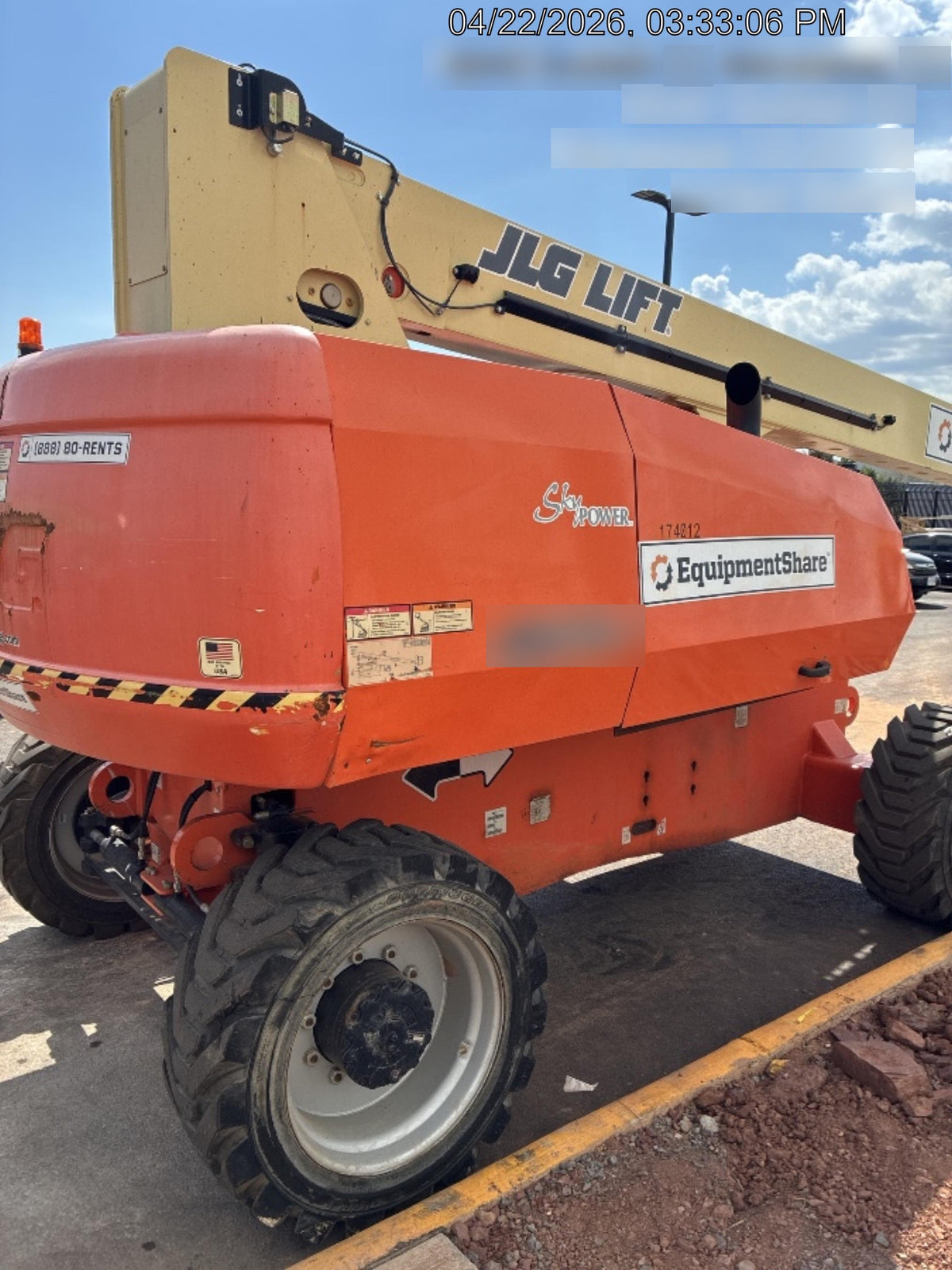 2021 JLG 860SJ