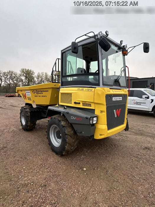 2025 WACKER NEUSON DV604 Cab Standard Tires