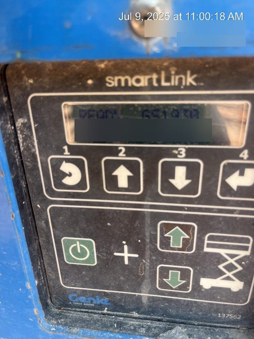 2019 Genie GS-1930 Fixed Rails with Chain Entry