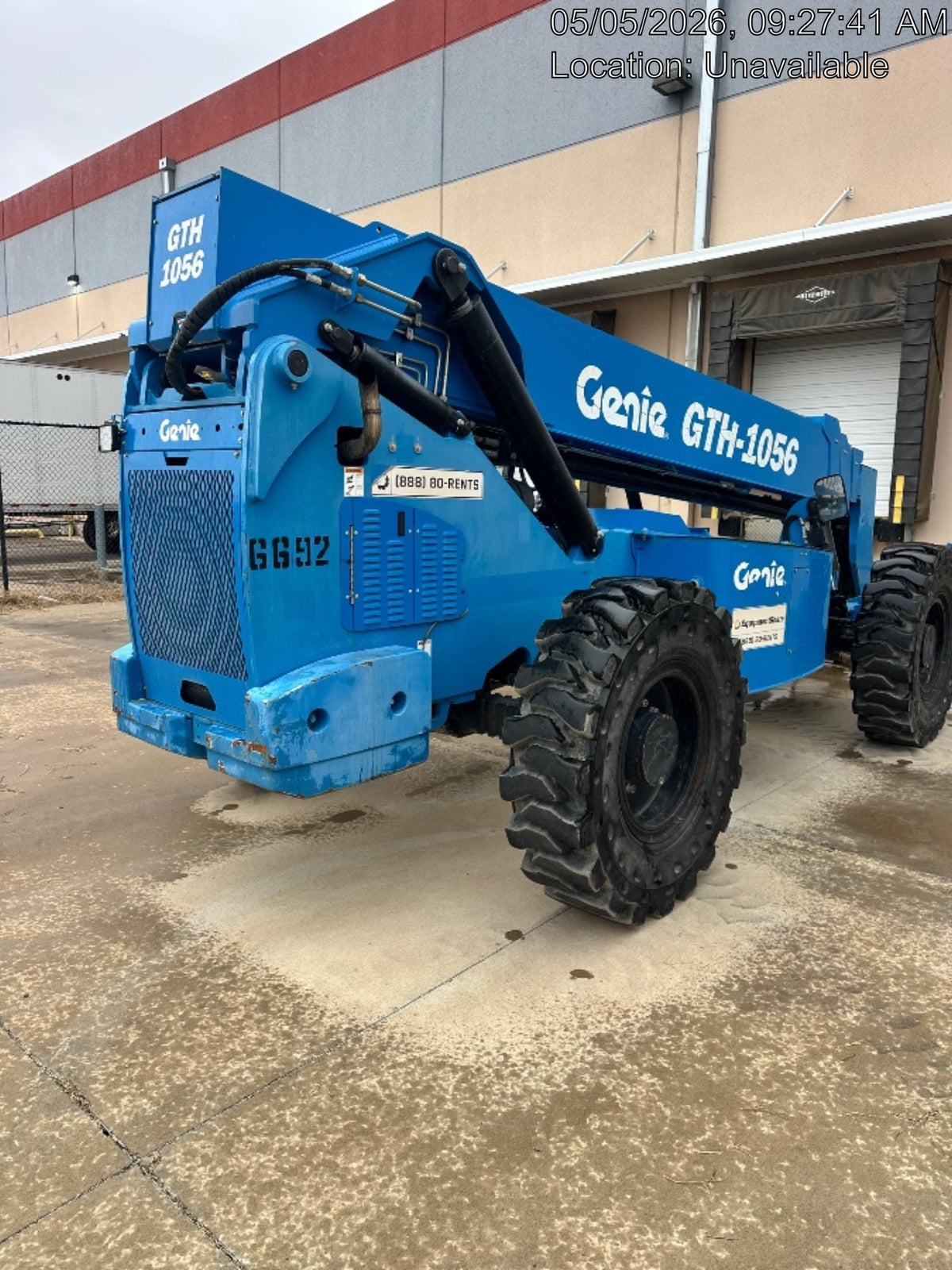 2017 Genie GTH-1056 Genie GTH1056 Telehandler