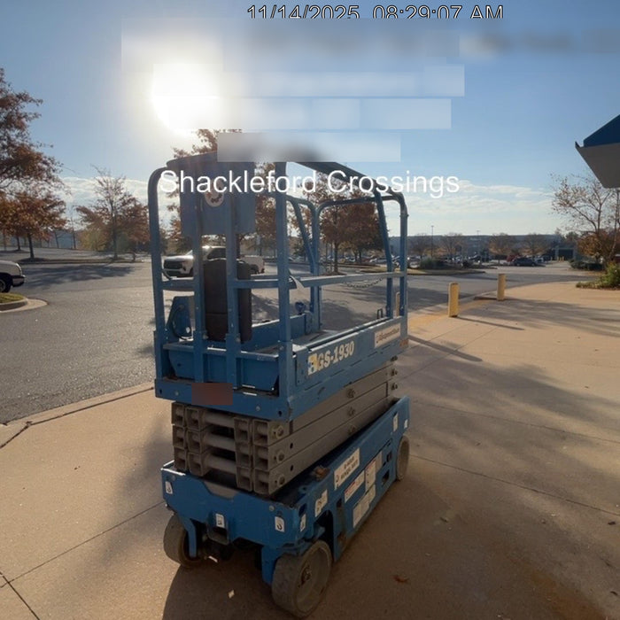 2019 Genie GS-1930 Fixed Rails with Chain Entry