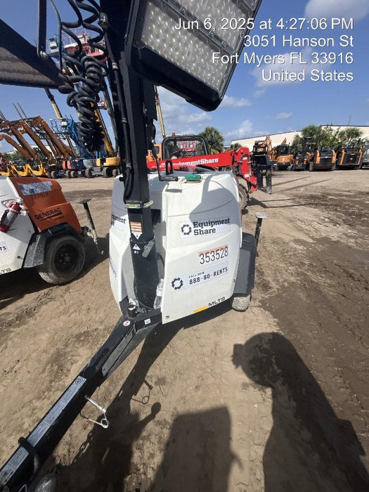 2023 Generac MLT2 Diesel, Flex Switch 120V Input, Powerzone Controller, 
(4) 320W LED Lights, 4kW Generator, 39.9 Gal Fuel Tank, 2" Ball, T3