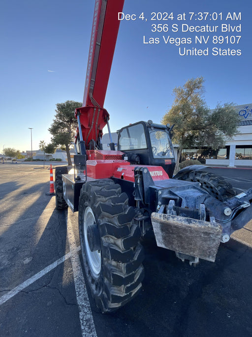 2021 Manitou MTA10055 Cab/Heat/Air, Solid Tires, Work Lights, Beacon, Aux Hydraulics, Back up Alarm, Lifting Eye, Mirrors, ES Keypad