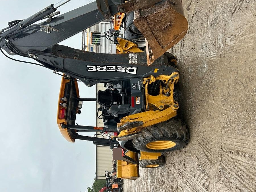 2020 John Deere 310LEP Canopy, 4WD, Standard Stick, Pilot Controls, 2 Way Hydraulics, TAG Manual QC