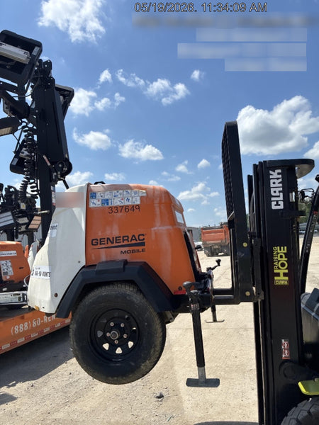 2023 Generac MLT2 Diesel, Flex Switch 120V Input, Powerzone Controller, (4) 320W LED Lights, 4kW Generator, 39.9 Gal Fuel Tank, 2" Ball, T3