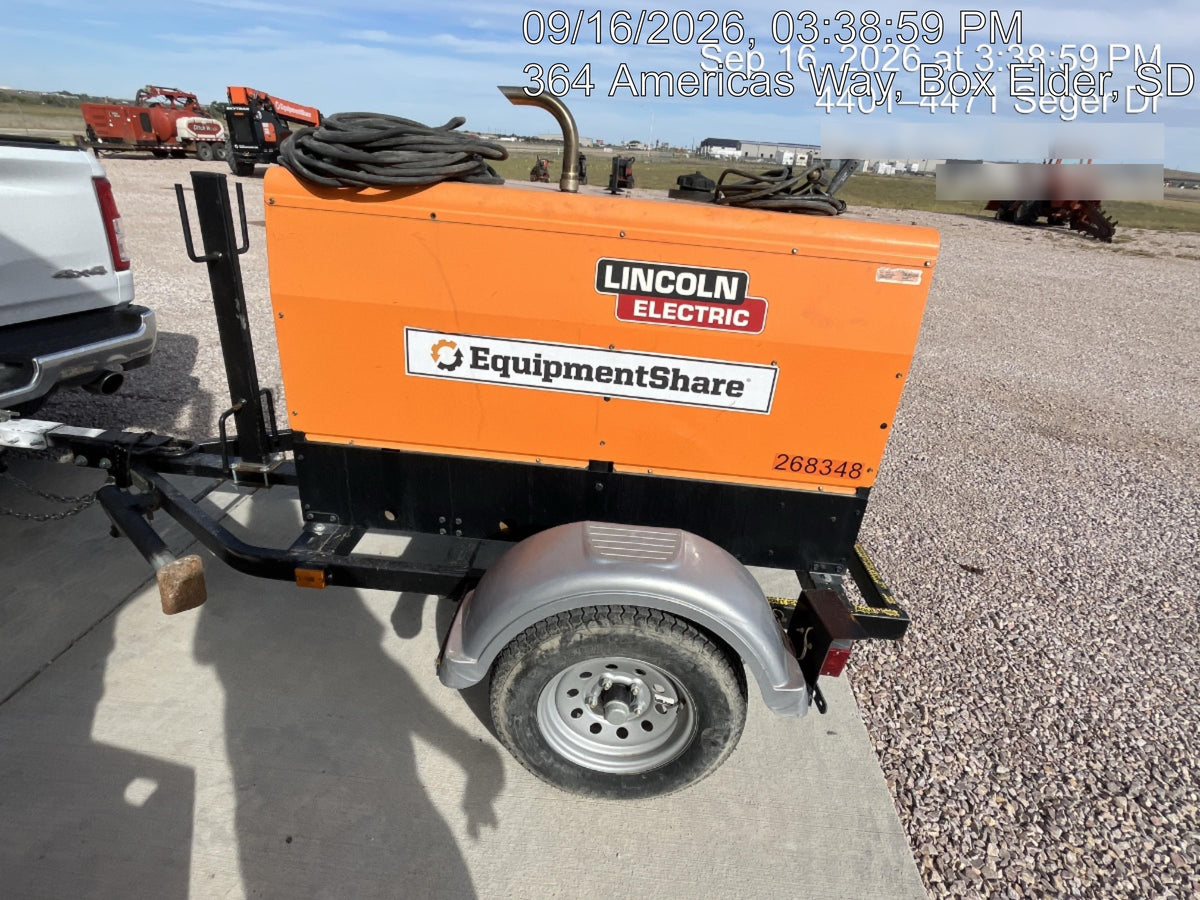 2022 Lincoln Electric LE400 Kubota V1505, Trlr, Cable Rack, Light Kit, ES Decals, T3