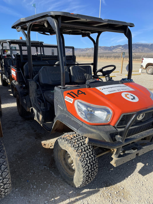 2022 Kubota RTV-X1140W-H Plastic Canopy, Windshield Acrylic Clear, LED Strobe Light, Wire Harness Kit, Back up Alarm