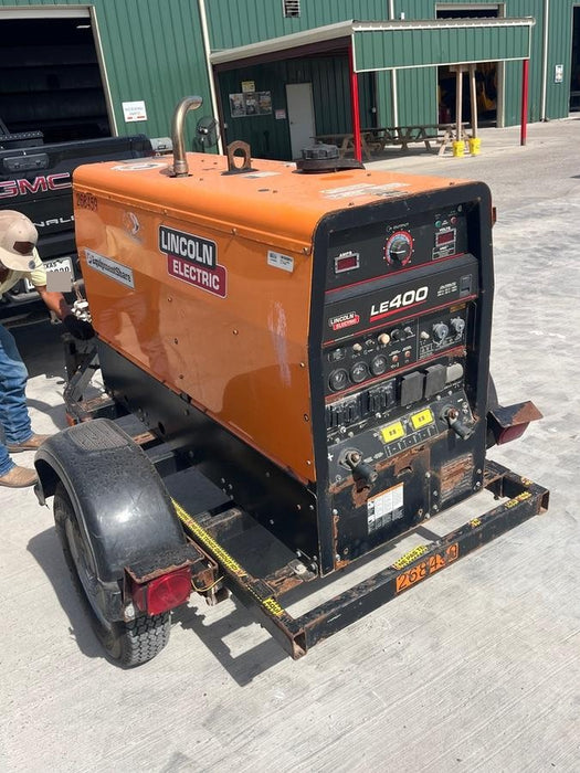 2022 Lincoln Electric LE400 Kubota V1505, Trlr, Cable Rack, Light Kit, ES Decals, T3