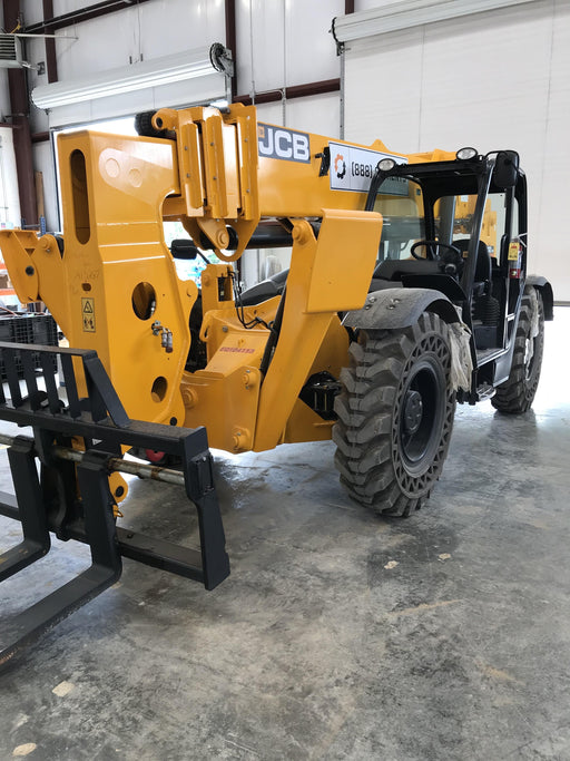 2020 JCB 512-56 Canopy, 74Hp, Solid Tires, Work Lights, Beacon, Aux Hydraulics, Back up Alarm, Lifting Eye, ES Decals