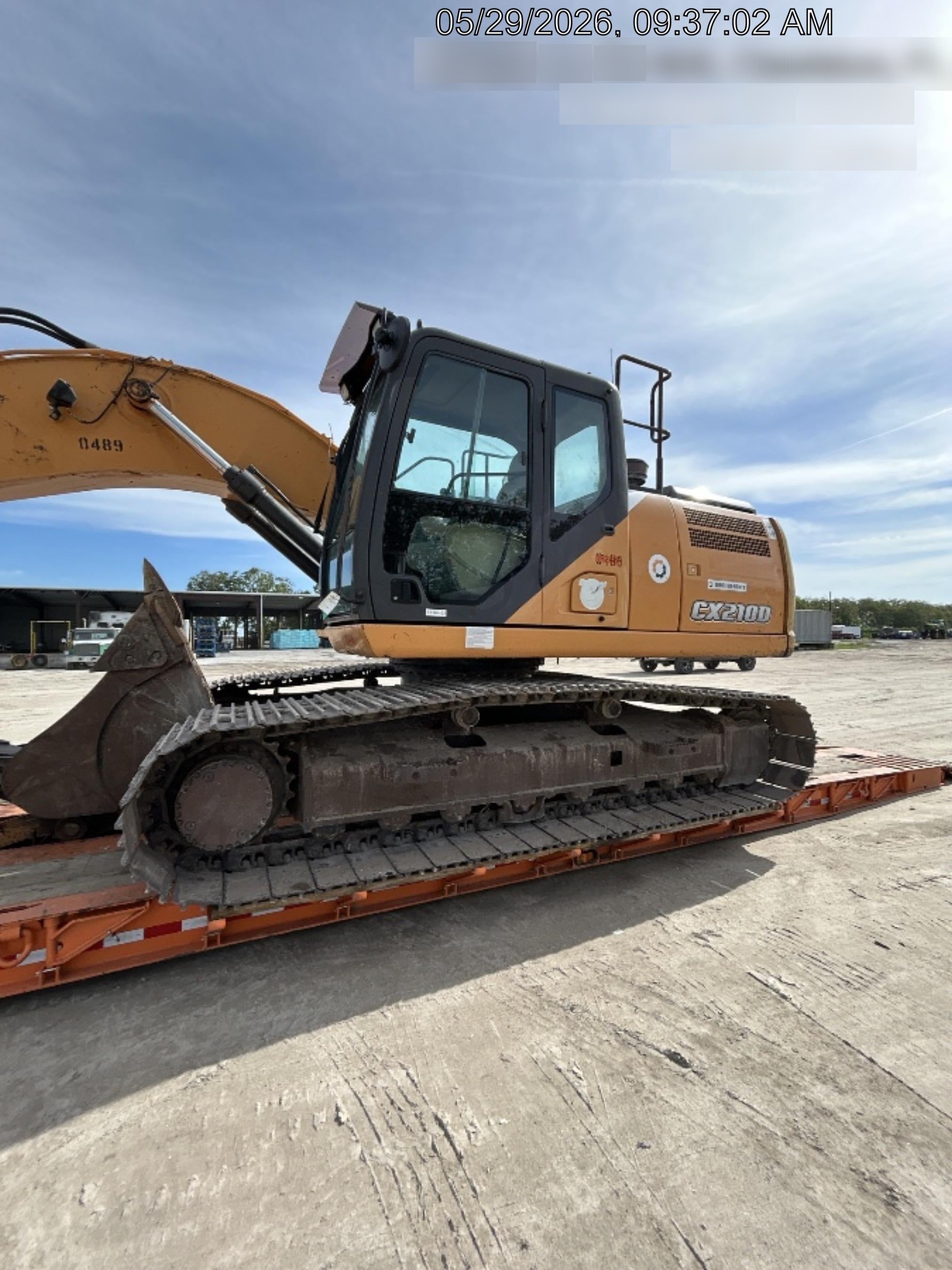 2016 CASE CX210D