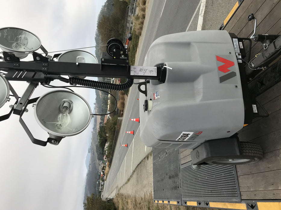 2019 Wacker Neuson LTV6L-MH Wacker Neuson LTV6L Mobile Light Tower w/Fuel Level Sensor Installed