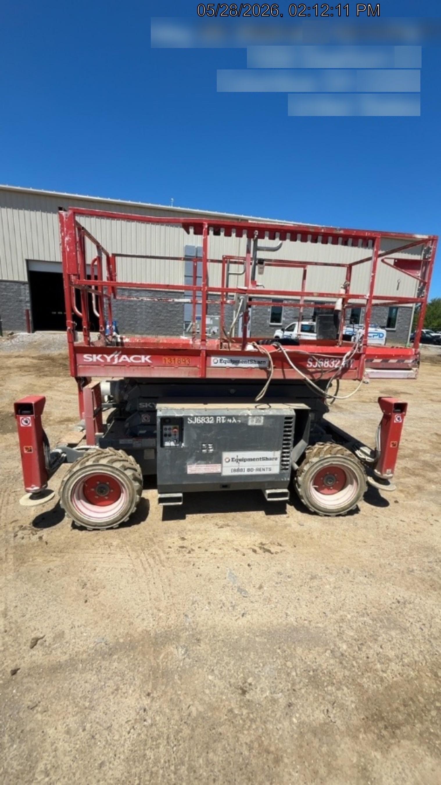 2021 SKYJACK SJ6832 RT