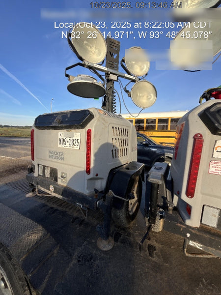 Wacker Neuson LTV6K-MH Wacker Neuson LTV6K Towable Light Tower