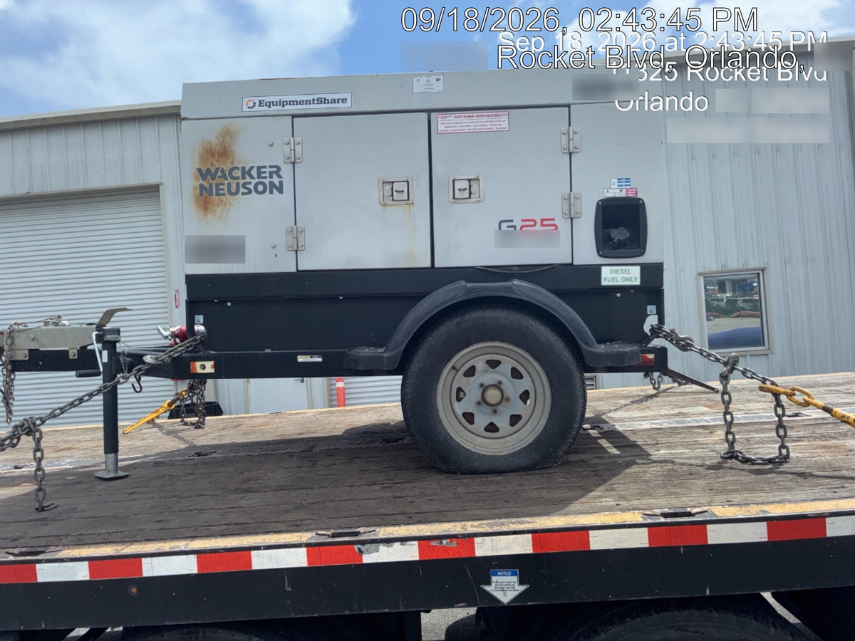 2018 WACKER NEUSON G25