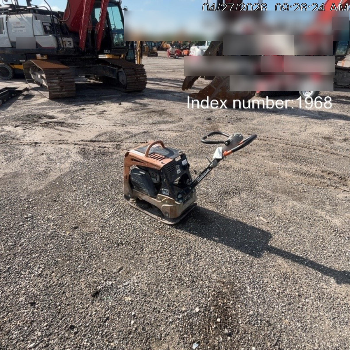 2023 Multiquip MV308GH Honda GX270, 18" Plate, Tachometer