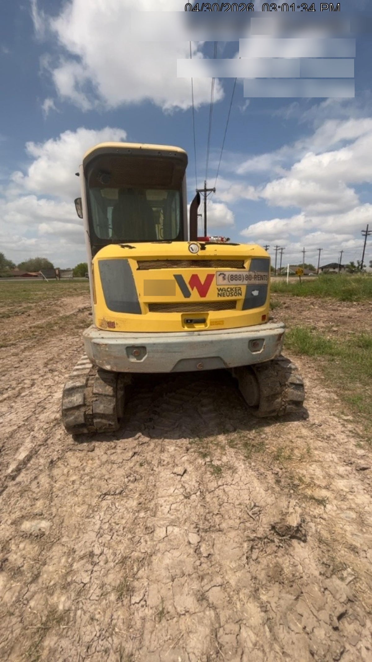 Wacker Neuson ET90 Wacker Neuson ET90 w/TRK, CAB, Bucket