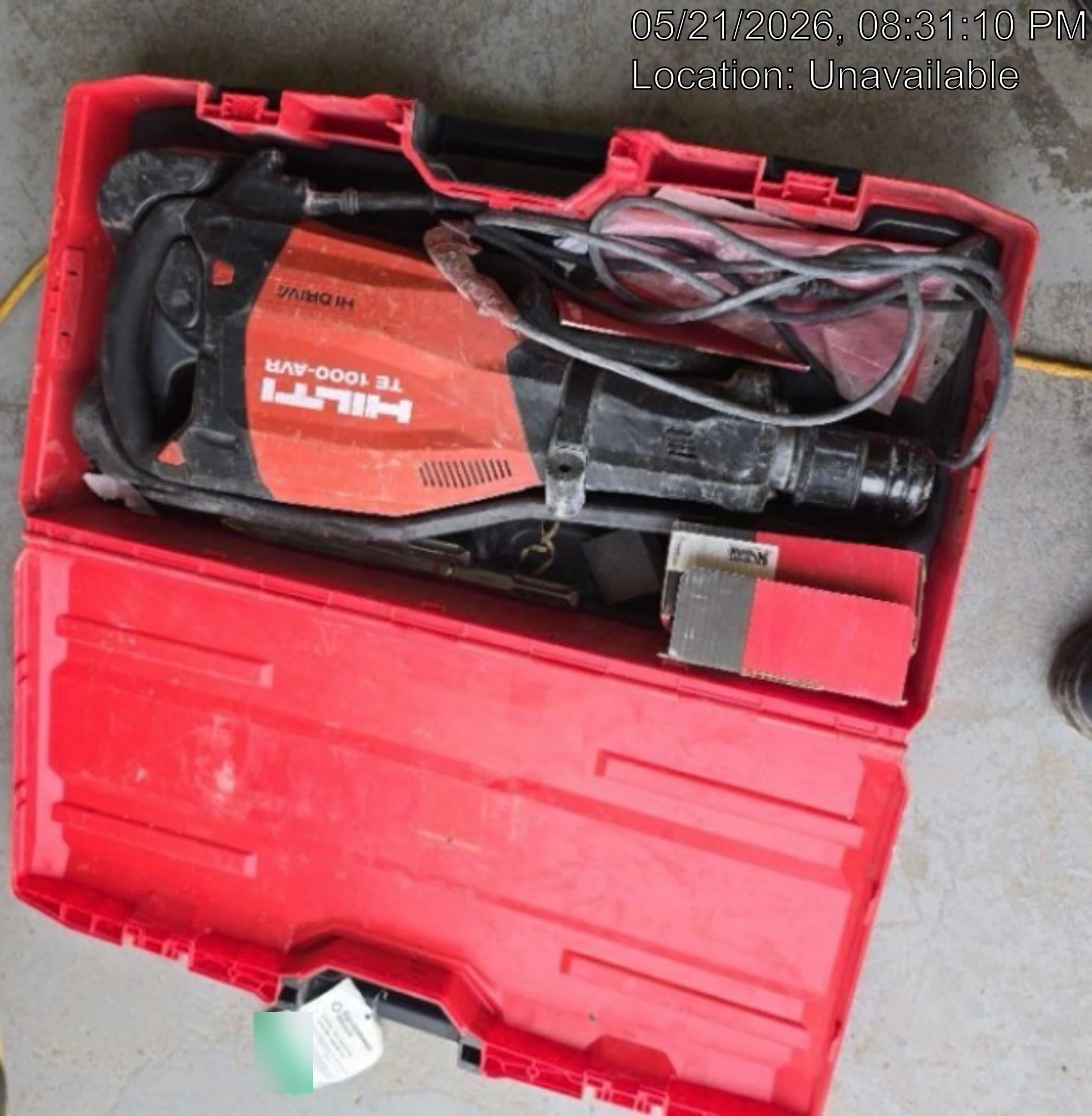 2020 HILTI TE 1000-AVR
