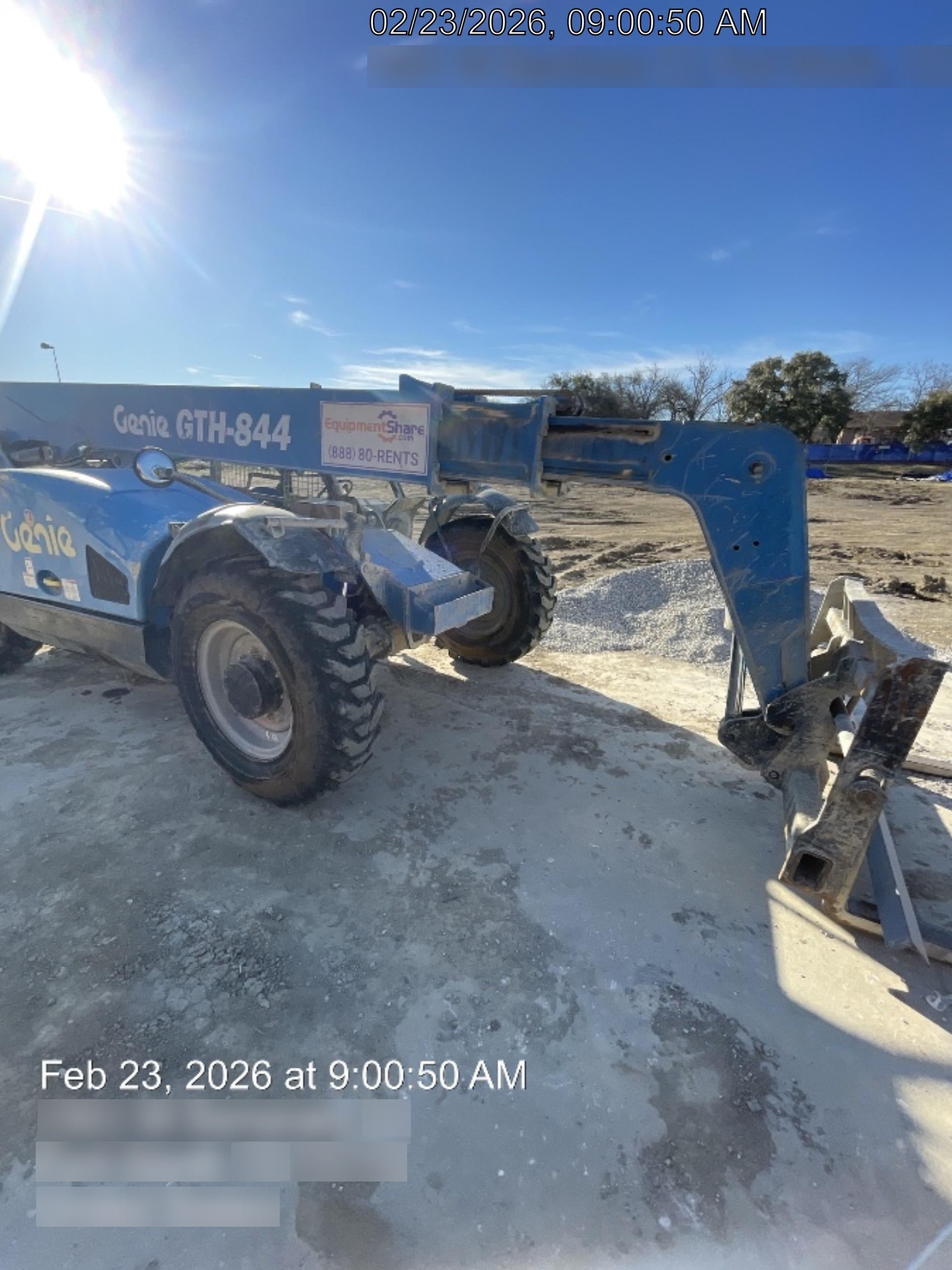 2017 Genie GTH-844 Genie GTH 844, Solid Tires, 60" carriage, Open ROPS - GTH08E-10905