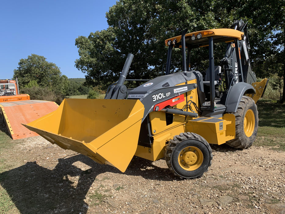 2020 John Deere 310LEP Canopy, 4WD, Standard Stick, Pilot Controls, 2 Way Hydraulics, TAG Manual QC