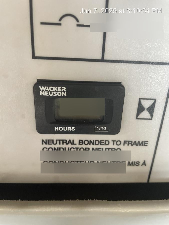 2018 Wacker Neuson LTV6L-MH Wacker Neuson LTV6L Mobile Light Tower w/Fuel Level Sensor Installed