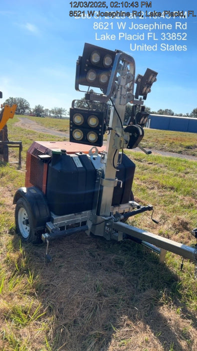 2023 Wanco WLTT-4MM4K Diesel, Deep Sea Controller, Shore Power Plug, Auto Start, (4) 350W LED Floodlights, 4kW Generator, 60 Gal Fuel Tank, 2" Ball, T3