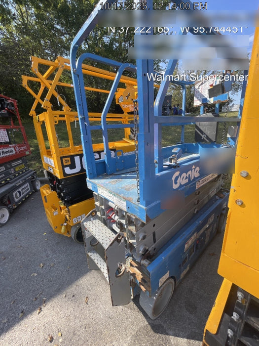 2018 Genie GS-1930 Genie GS-1930 w/Fixed Rail, Chain Entry