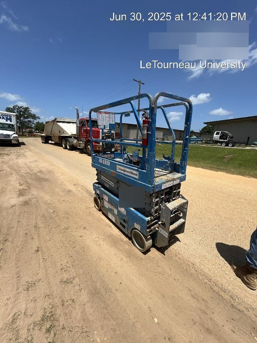 2019 Genie GS-1930 Fixed Rails with Chain Entry