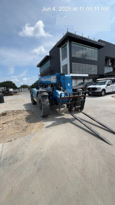 2018 Genie GTH-636 Genie GTH-636 w/Open ROPS, Work Lights, Solid Tires, RH Cab Mesh, Beacon, 48" Carriage and Forks