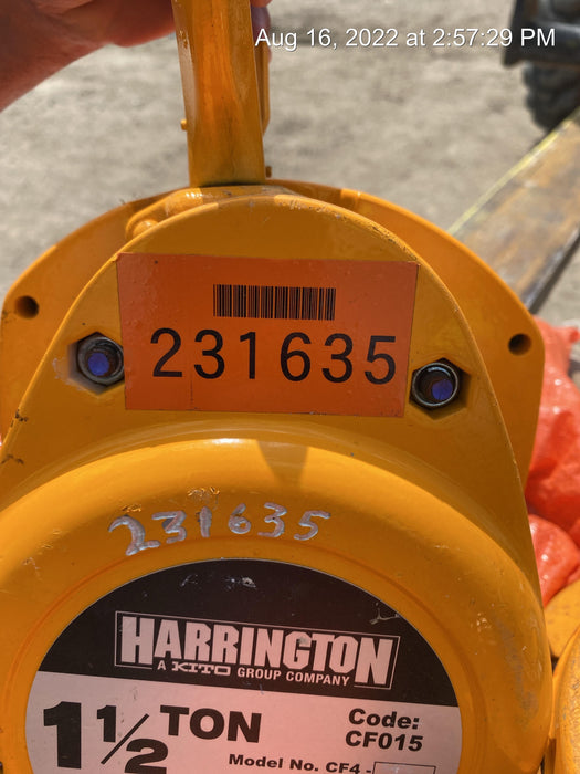 2022 HARRINGTON CF015-20