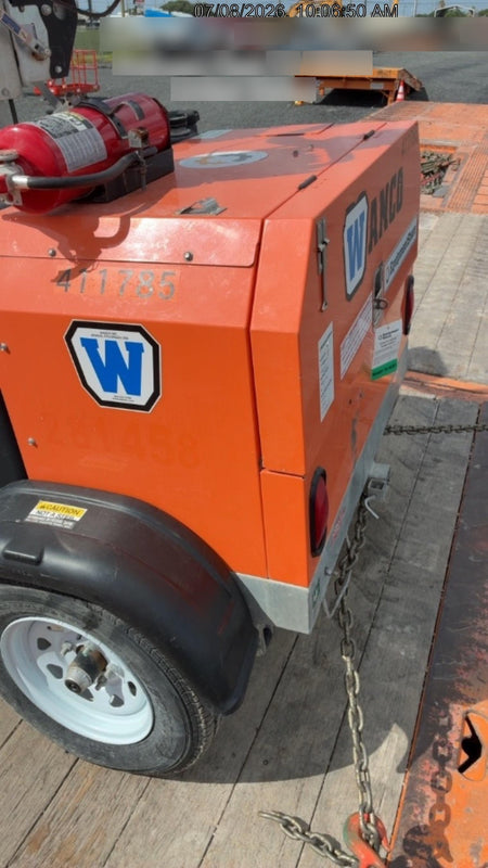 2024 Wanco WLTT-4MM4K Diesel, Deep Sea Controller, Shore Power Plug, Auto Start, (4) 350W LED Floodlights, 4kW Generator, 60 Gal Fuel Tank, 2" Ball, T3