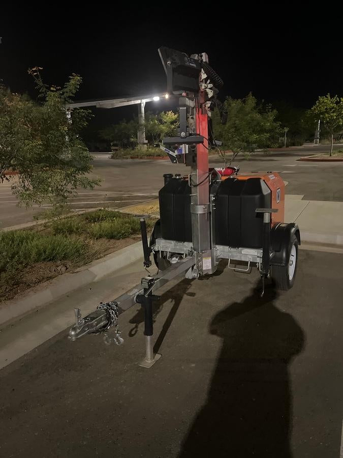 2024 Wanco WLTT-4MM4K Diesel, Deep Sea Controller, Shore Power Plug, Auto Start, (4) 350W LED Floodlights, 4kW Generator, 60 Gal Fuel Tank, 2" Ball, T3