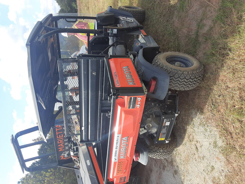 2020 Kubota RTV-X1140W-H 4WD utility cart -LED strobe -Windshield tempered glass -Plastic canopy -Wire harness kit -Backup alarm