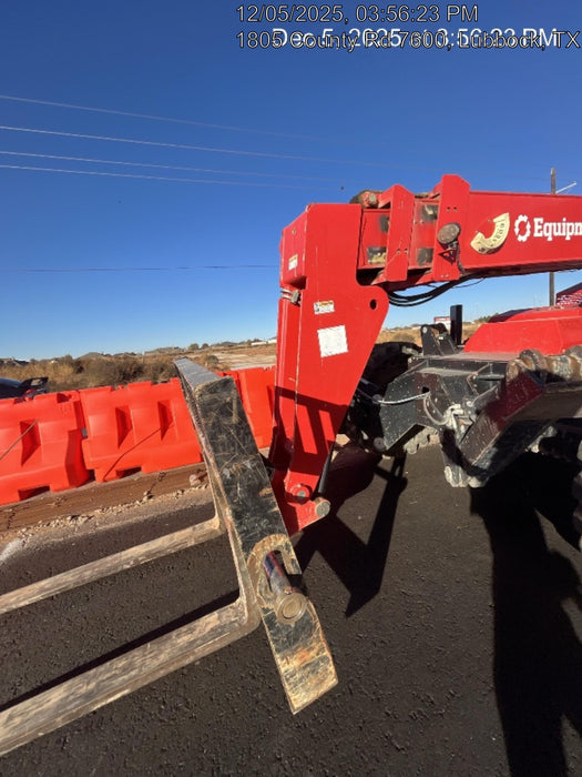 2019 Manitou MTA12042 Canopy, 120 HP , Solid Tires, Work Lights, Lift Hook, Auxiliary Hydraulics w/66" Carriage and 60" Forks