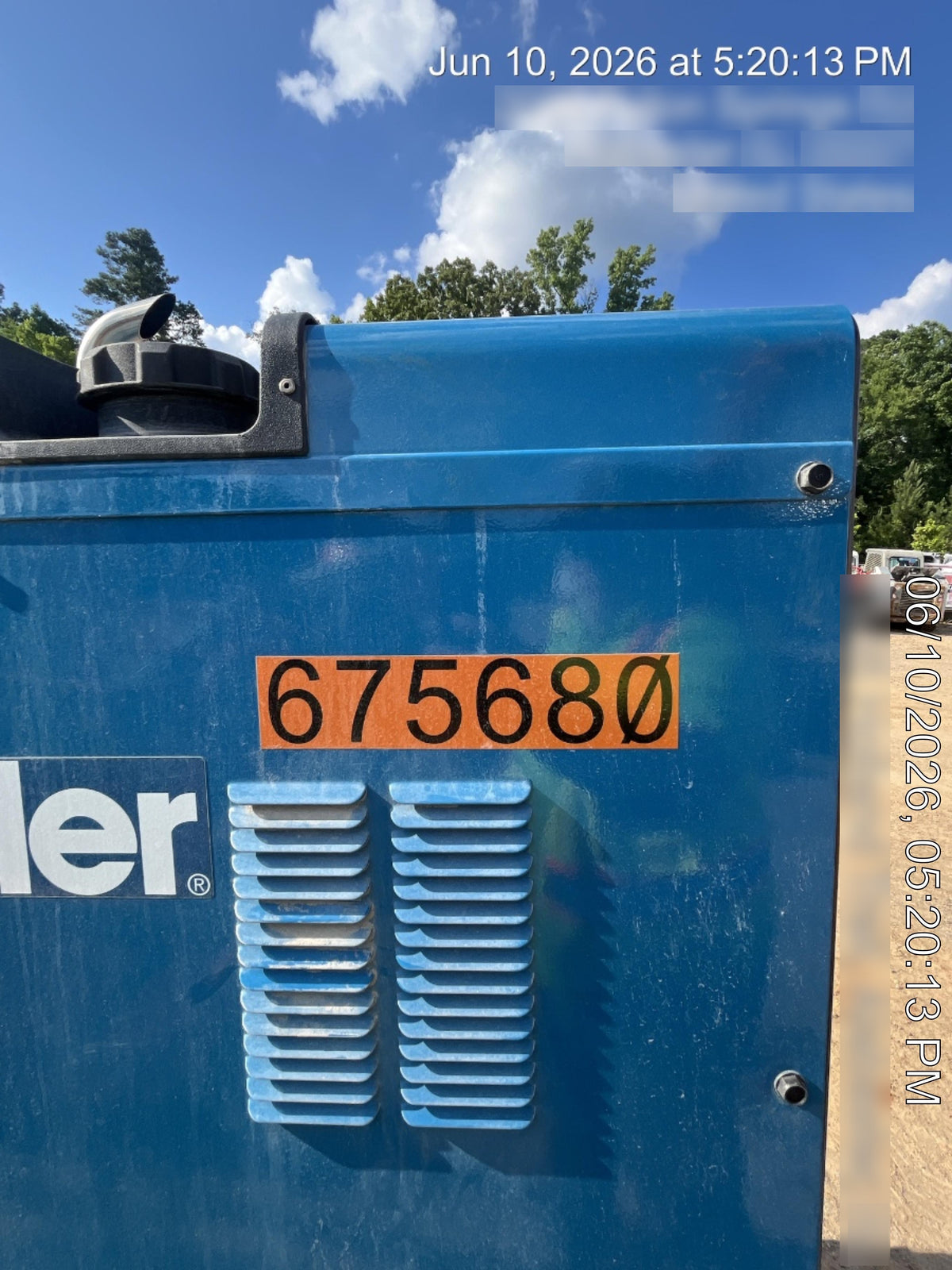 2026 MILLER ELECTRIC BIG BLUE 500