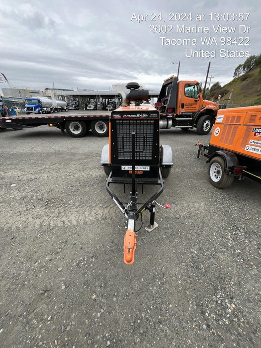 2022 Lincoln Electric Vantage 549X Crosslink Technology, Trailer Mounted, ES Decals, T3