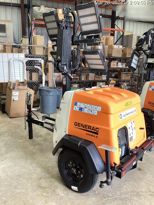2024 Generac MLT2 Diesel, Flex Switch 120V Input, Powerzone Controller, 
(4) 320W LED Lights, 4kW Generator, 39.9 Gal Fuel Tank, 2" Ball, T3