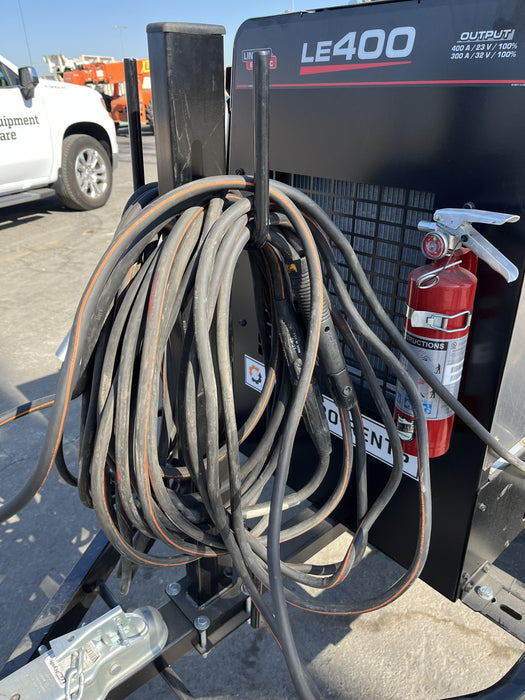 2024 Lincoln Electric LE400 Kubota V1505, Trlr, Cable Rack, Light Kit, ES Decals, T3