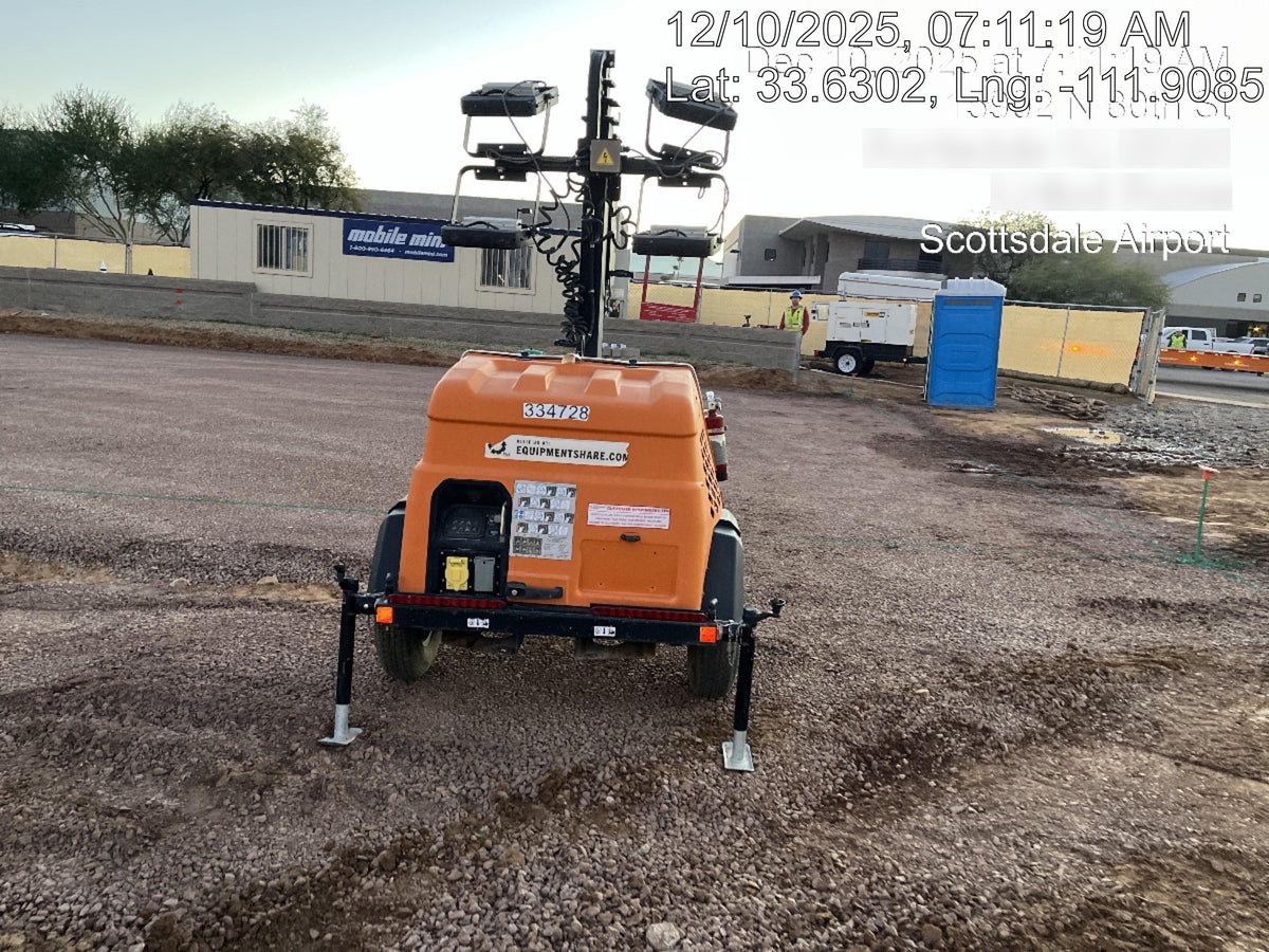 2023 Generac MLT2 Diesel, Flex Switch 120V Input, Powerzone Controller, (4) 320W LED Lights, 4kW Generator, 39.9 Gal Fuel Tank, 2" Ball, T3