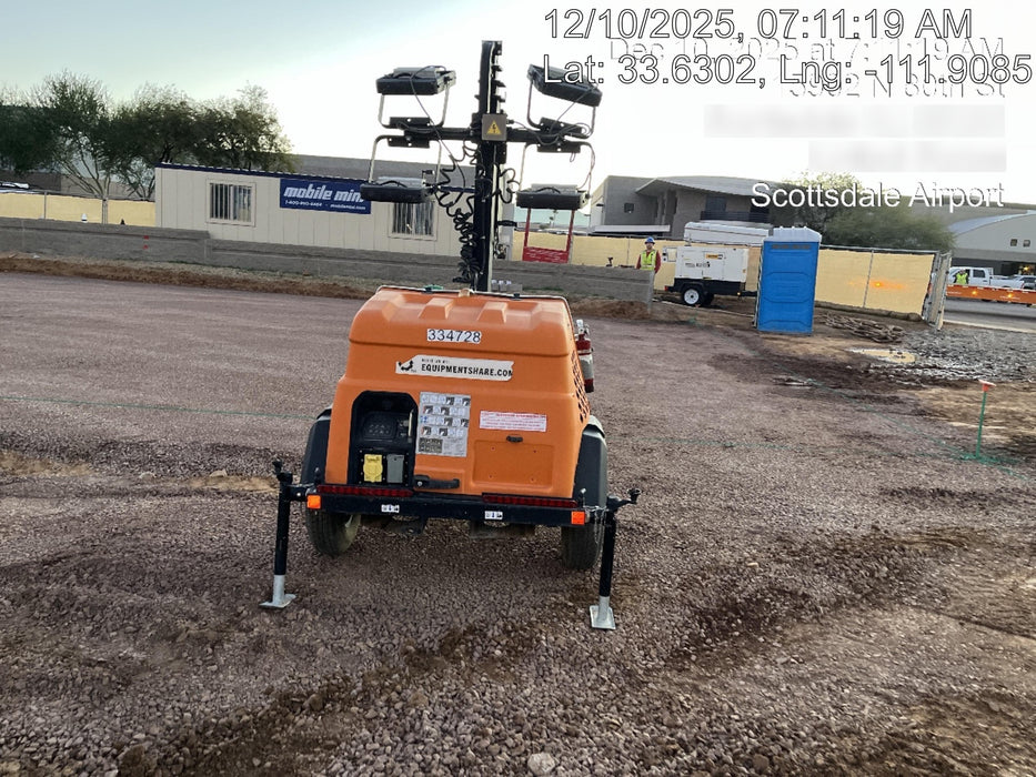 2023 Generac MLT2 Diesel, Flex Switch 120V Input, Powerzone Controller, (4) 320W LED Lights, 4kW Generator, 39.9 Gal Fuel Tank, 2" Ball, T3