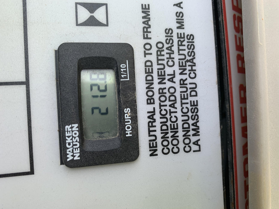 2019 Wacker Neuson LTV6L-MH Mobile Light Tower w/Fuel Level Sensor Installed