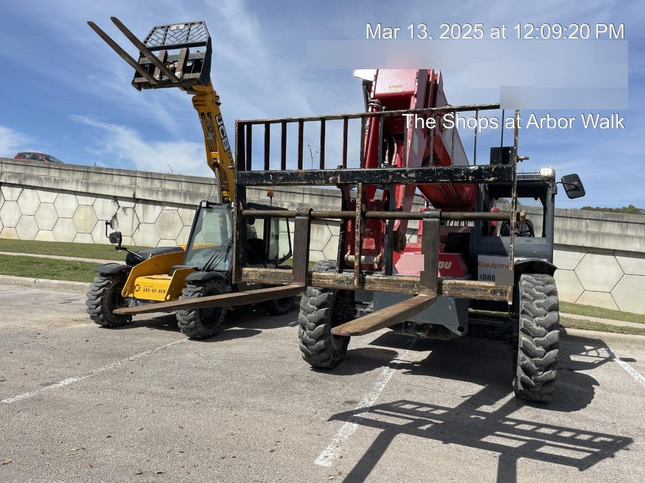 2019 Manitou MTA8044 MTA 8044 - 74 HP T4, Canopy, Worklights/Strobe, Beacon, 66" Carriage, 48" Forks, Solid Tires, Lift Hook, Aux Hydraulics