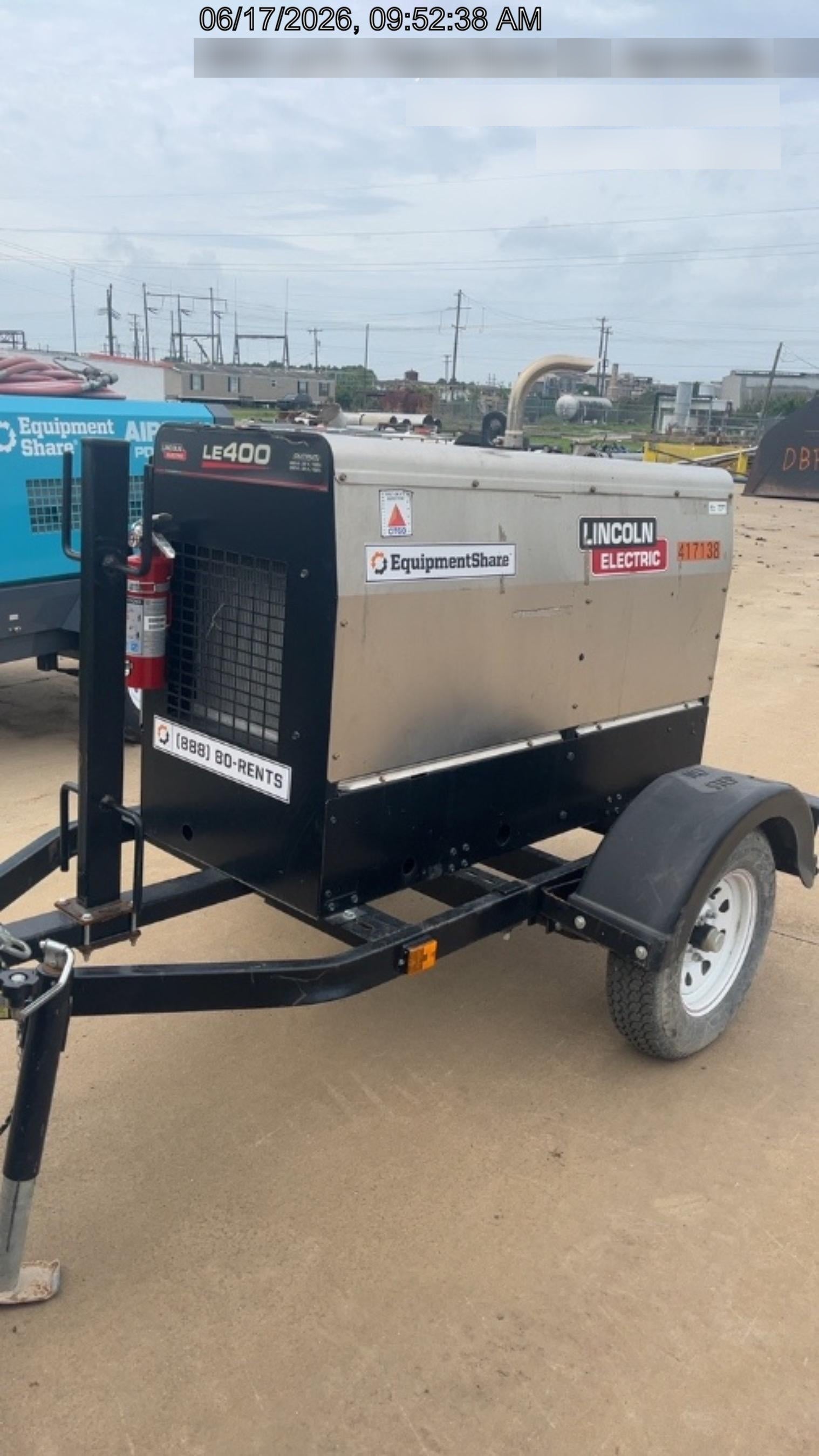 2024 Lincoln Electric LE400 Kubota V1505, Trlr, Cable Rack, Light Kit, ES Decals, T3