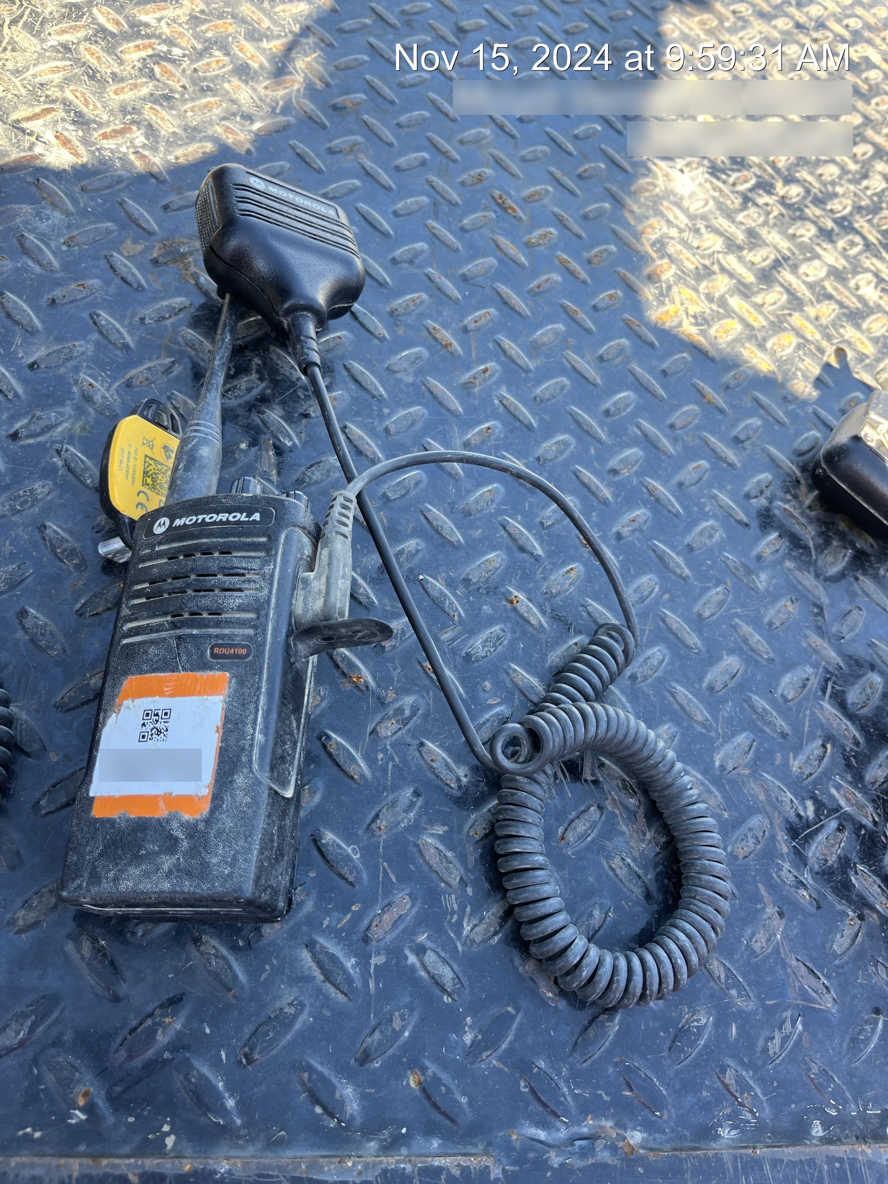 2020 MOTOROLA RDU4100